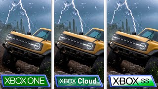 Forza Horizon 5 | XCloud - Xbox One - Xbox Series S | Graphics Comparison