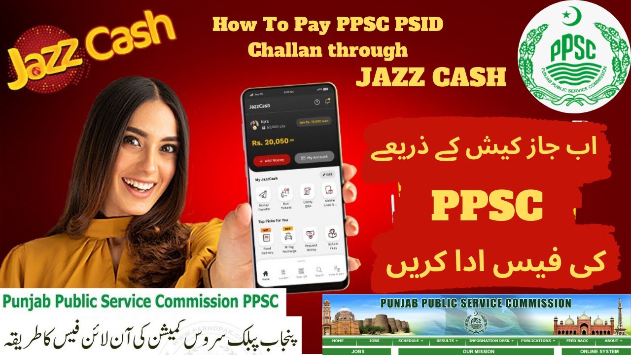 How To Pay PPSC Fee Through Jazz Cash