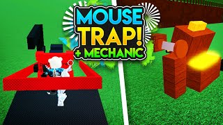 MOUSE TRAP   Chest Mechanic!!! - Build a Boat For Treasure