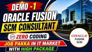 Oracle Fusion SCM Demo-1, Fully Josh mood #oraclefusion #scm #trending