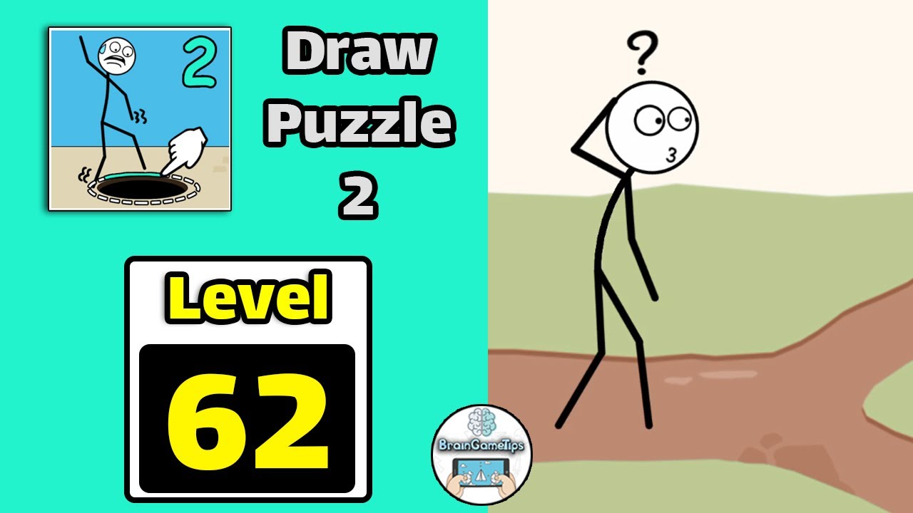 Draw Puzzle 2: One line one pa - Level 62 Answer