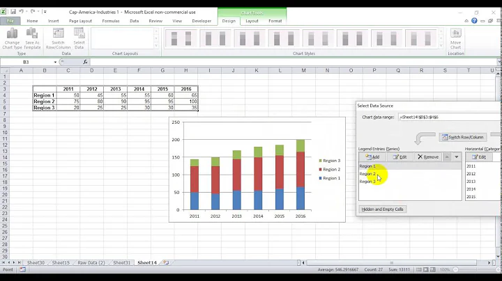 How to change the order of the bars in your stack bar chart