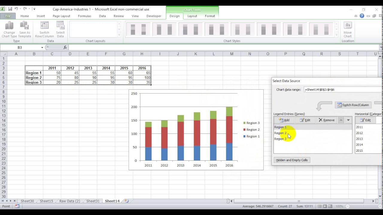 Flip Bar Chart Excel