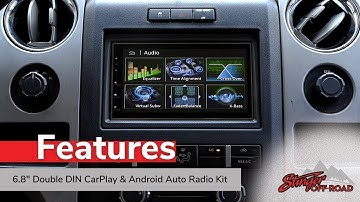 Stinger Off-Road 6.8" Universal Radio Display Feature Guide (GX-3800)