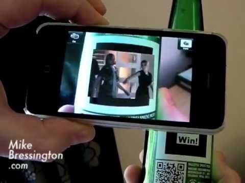 Heineken Beer Bottle Label Augmented Reality