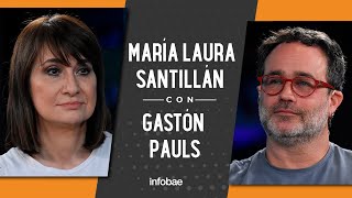 Gastón Pauls con María Laura Santillán: "Vienen a los grupos porque no pueden parar de fumar porro"