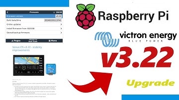 Victron VenusOS UPGRADE v3.22 | Raspberry Pi 3 and Pi 4