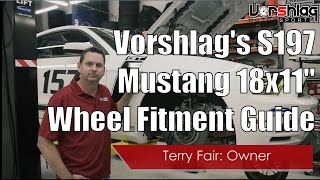 Vorshlag - How To Fit 18x11 Wheels to an S197 Mustang