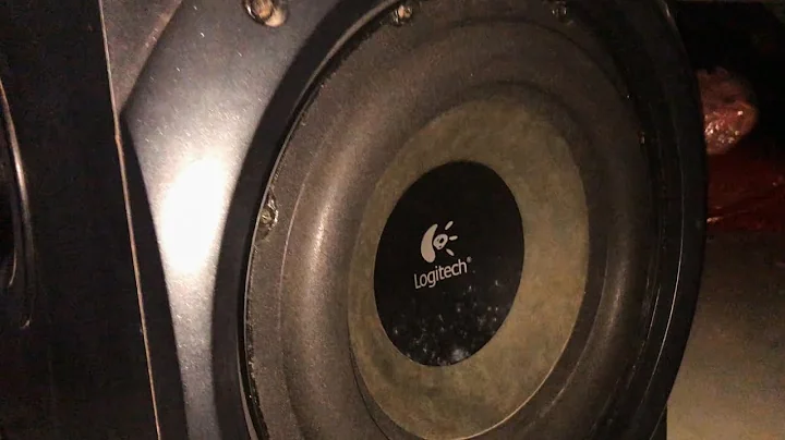 Logitech Z-5500 low bass test (#1)