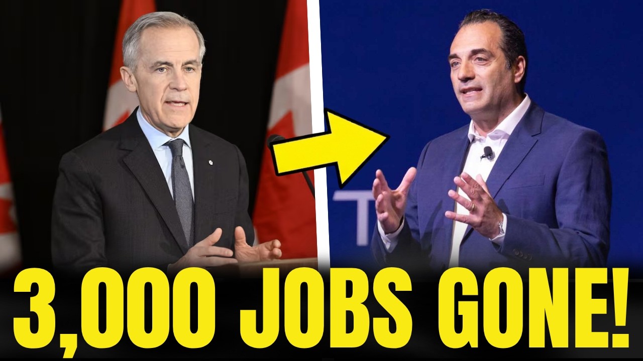 YouTube thumbnail for Canada STUNNED As Stellantis Takes A $26B HIT — 3,000 Brampton Jobs Head To The US!