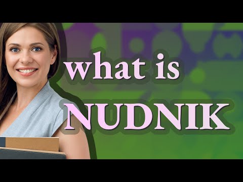 Nudnik | meaning of Nudnik