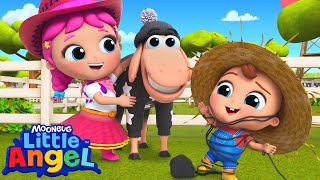 Baby John \& Jill Dress Up Baa Baa  | @LittleAngel Kids Songs \& Nursery Rhymes