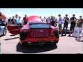 Lexus lfa v10 engine red line rev sounds