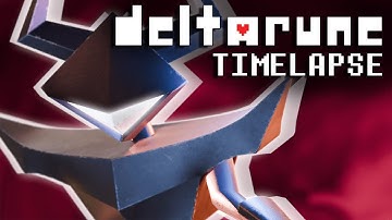 Deltarune - The Roaring Knight 3D Fan Art Timelapse