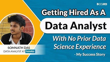 Getting Hired As a Data Analyst With No Prior Data Science Experience | Success Story