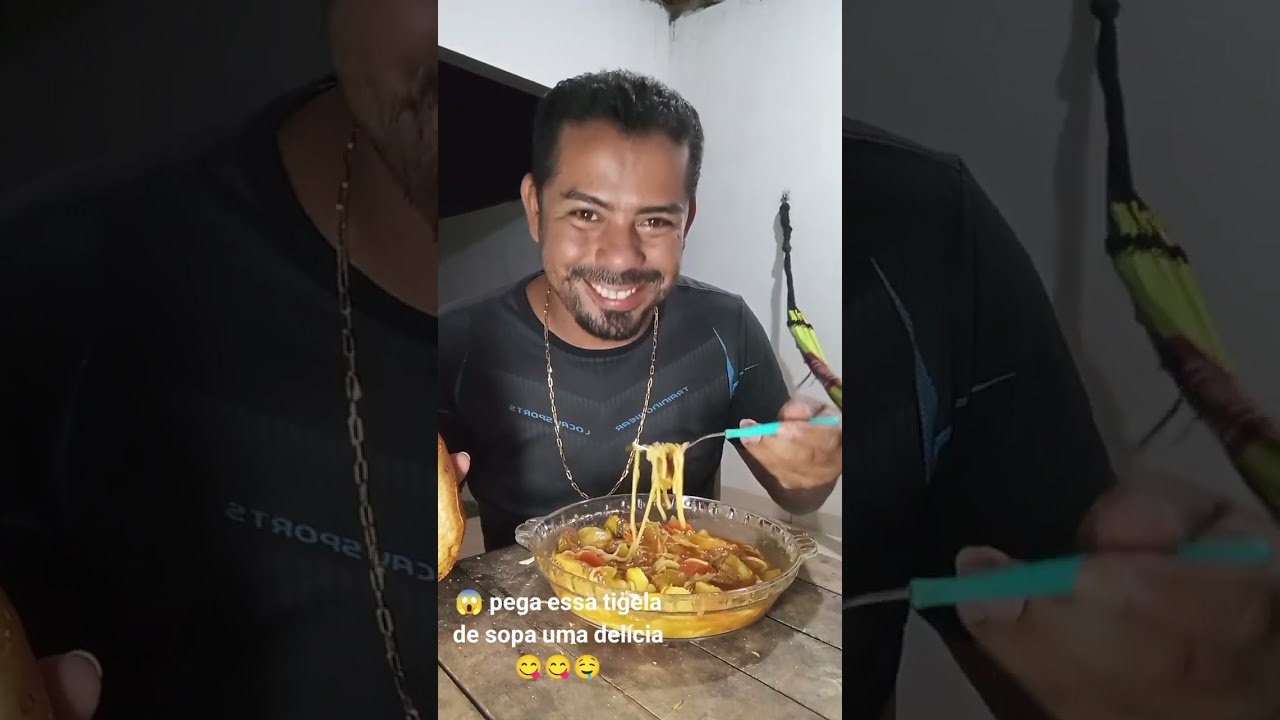 😱😱 é muita sopa se tá doido bom de mais 😋😋🤤