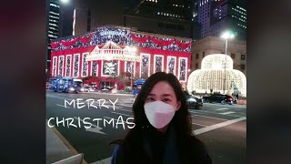 2021신세계,롯데백화점 본점 크리스마스데코/ shinsegae, lotte Department store