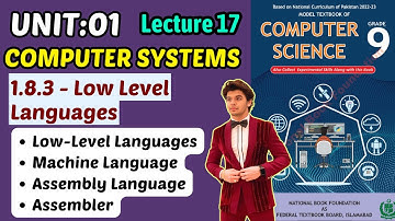 Low Level Languages | Chapter 1 Computer Systems | Class 9 Computer Science Federal Board 2025 NBF