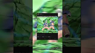 THIS TIME NARUTO VS THIRD RAIKAGE 🥶☠️#team7 #naruto #raikage #anime #uchiha #shortvideo