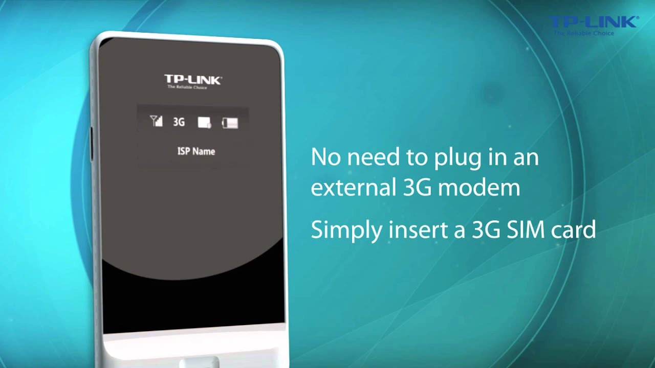 Portable 3G Modem Router - YouTube