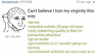 Tinder Tard's Terrific Tiddy Triumph - 4Chan Greentext Stories