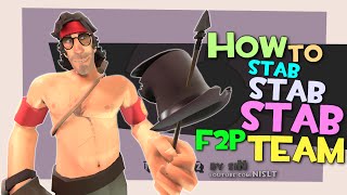 TF2: How to Stab Stab Stab F2P team [Epic Taunt Kill/Epic WIN]