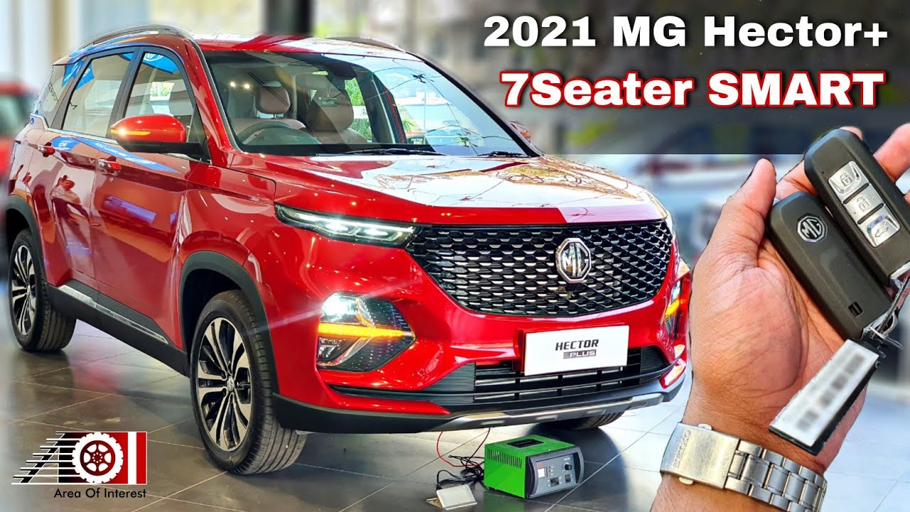 2021 MG Hector Plus 7 Seater SMART (2nd Top) Facelift New On Road