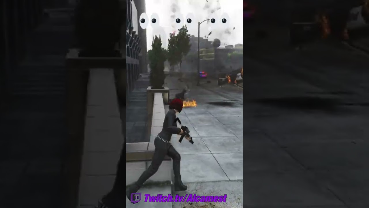 Stunned by My own Stunts! - GTA 5 - YT Shorts