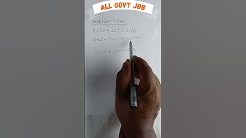 WB POLICE/RAIL RPF/SSC EXAM 2024(PART ০০০০0033) #simplification #maths #tricks#viral