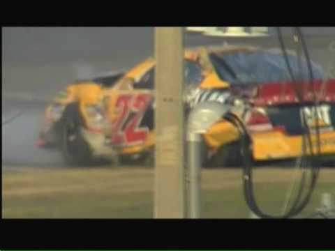 2005 Daytona 500 Scott Wimmer Flip Live as it happ...