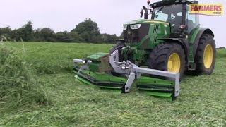 Cover crop crimping trial in Oxfordshire