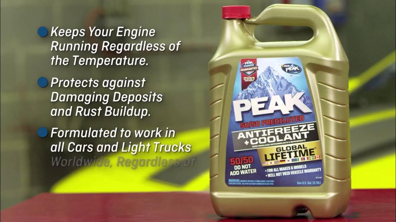 PEAK Whats the difference between Antifreeze and Coolant YouTube