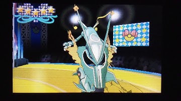 Pokémon Omega Ruby Super Rank Beauty Contest Mega Rayquaza