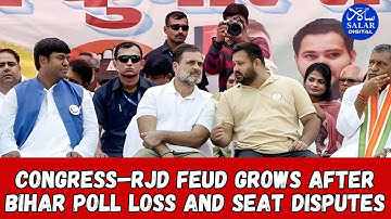 Verkiezingsnederlaag in Bihar verdiept de verdeeldheid tussen Congres en RJD, het schuldspel esca...