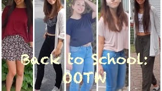 Back to School: OOTW