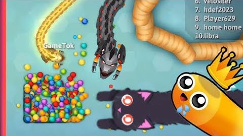 Snake Io New Event Boss I Find Huge In The Map Corner! Epic Snakeio Gameplay