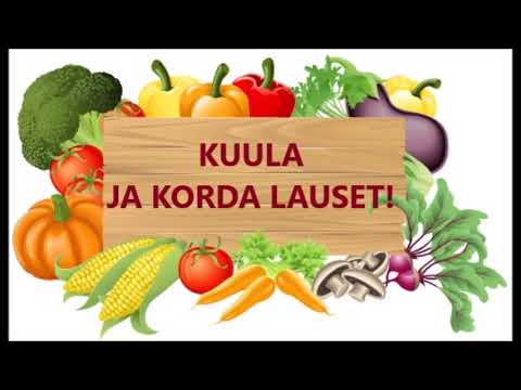 Piltsõnastik: köögiviljad