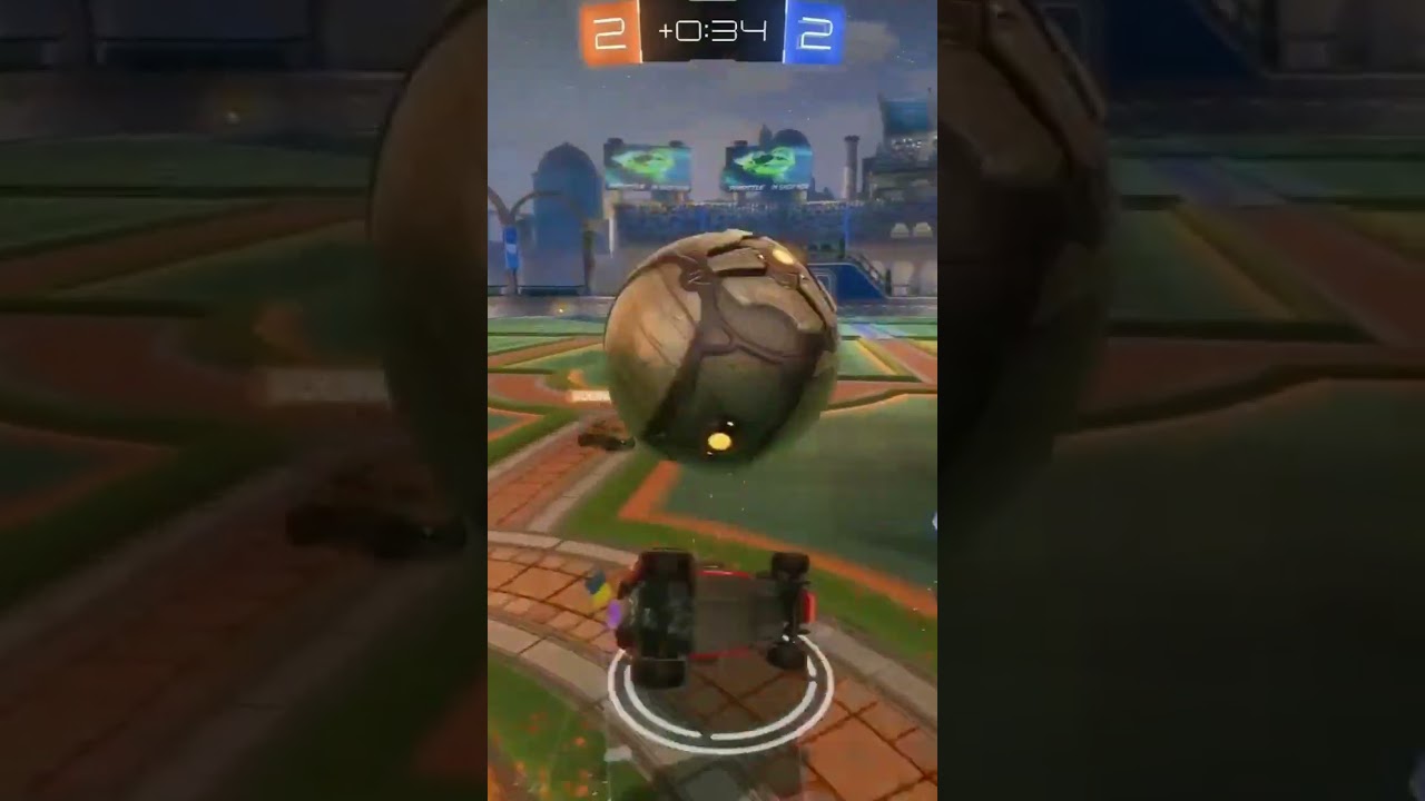 Rocket League Short. Half a pixel away from defeat