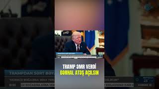 ABŞ ordusuna əmr verildi: Dərhal ATƏŞ AÇILSIN