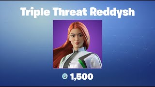 Triple Threat Reddysh | Fortnite Outfit/Skin