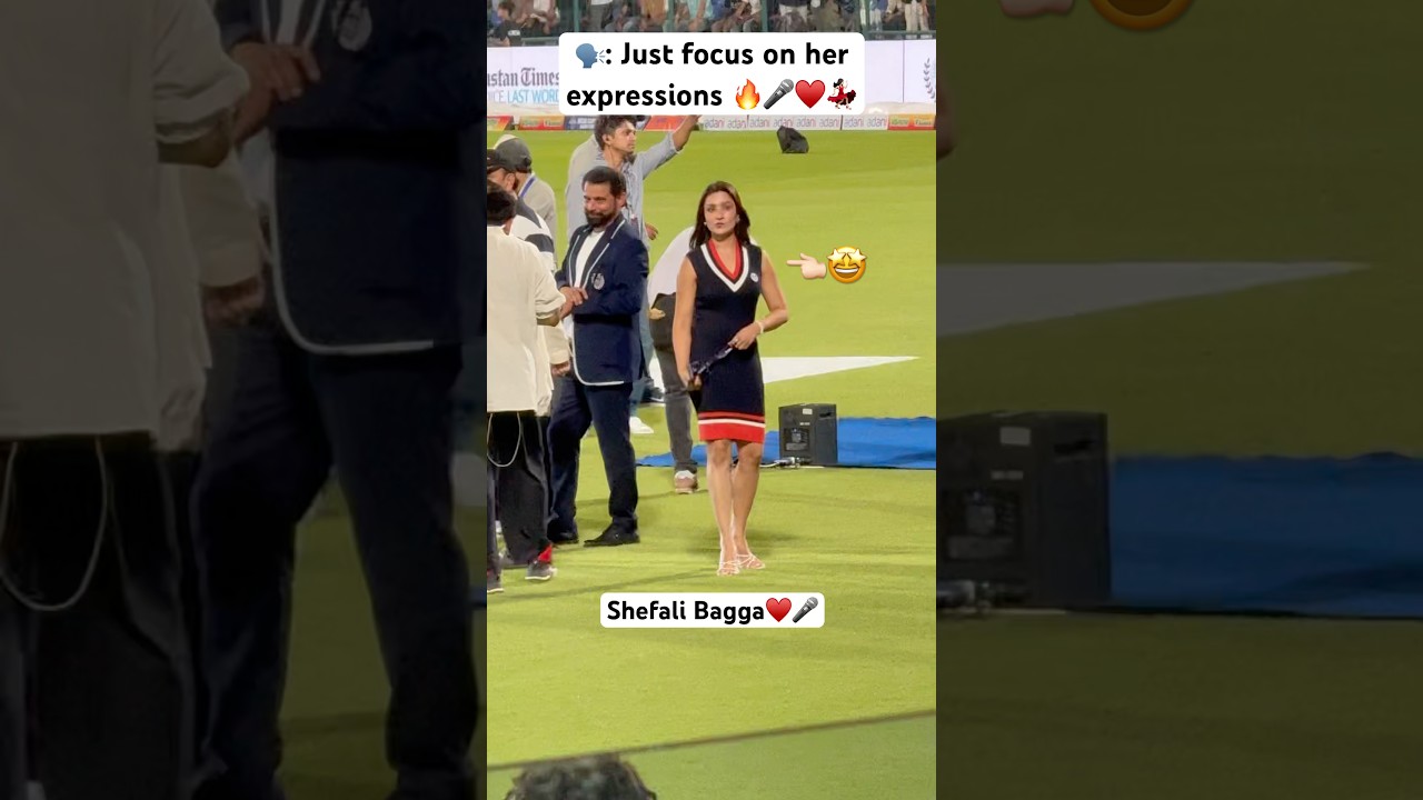 Just focus on Shefali Bagga’s expressions 🔥🎤 