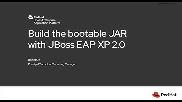 Build the bootable JAR with JBoss EAP XP 2.0
