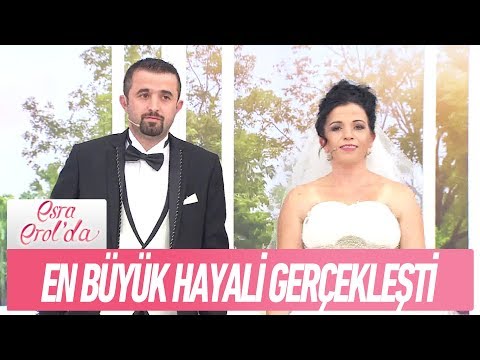 Songül'ün gelinlik giyme hayali gerçekleşti! - Esra Erol'da 18 Ekim 2017