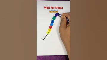 DIY Rainbow 🌈 Creative Art 🌈 #shorts #art #ytshorts #creative #kids