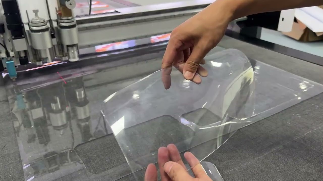 PVC soft glass Digital Knife Cutting Machine