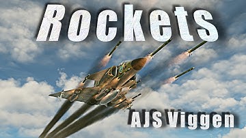 AJS Viggen | Rockets and Navigation training | Digital Combat Simulator World | DCS
