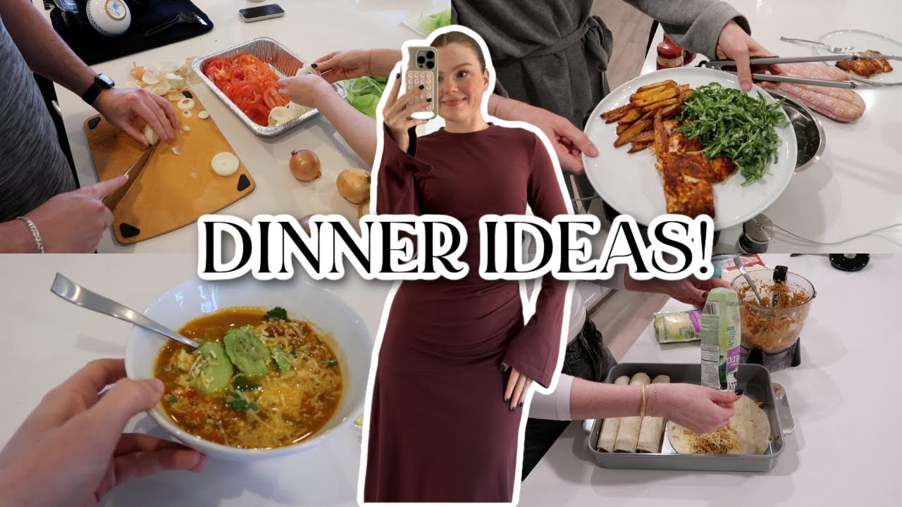 Что я ем за неделю: простые идеи для ужина!