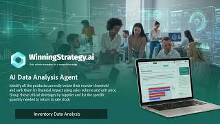 AI Data Analysis Agent - Inventory Data Analysis Demo - WinningStrategy.ai Data Analysis Agent