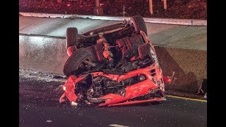 FDNY @ Car flipped over on Henry Hudson by CClarke