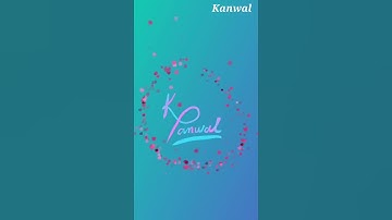 Beautifull name Kanwal draw | #note10plus